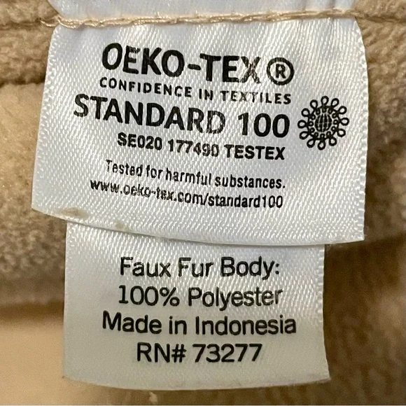 EUC | Sonoma Cozy Soft Tan Teddy Jacket | Size XL - Picture 8 of 9